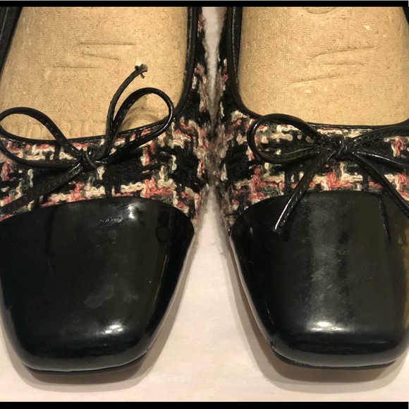 Life Stride Shoes - Life Stride-pink and black “tweed” 7.5